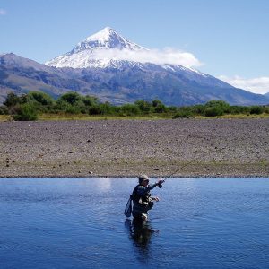 Día de pesca en el Río Chimehuin